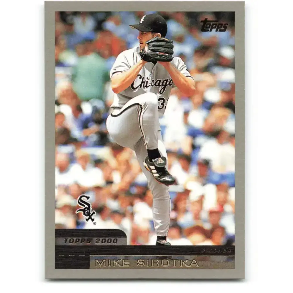 2000 Topps #318 Mike Sirotka EX Excellent Chicago White Sox Baseball Card - Baseball Card Single