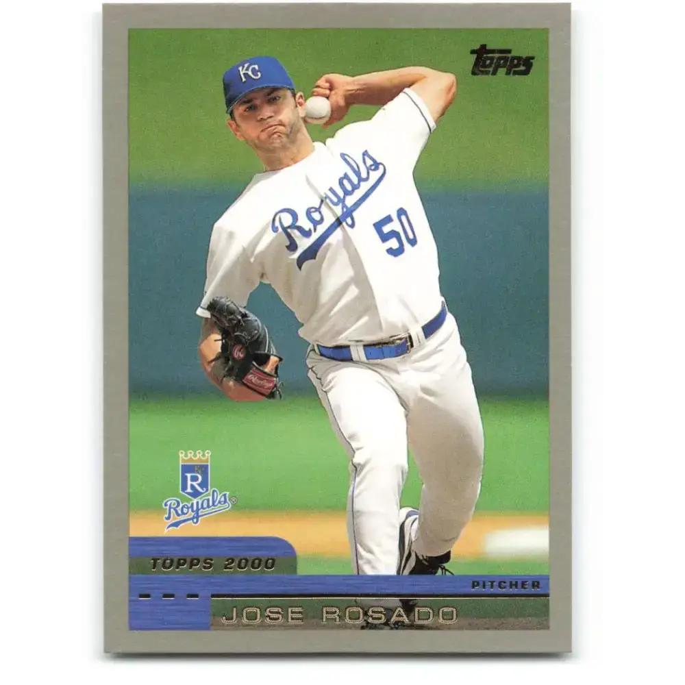 2000 Topps #319 Jose Rosado EX Excellent Kansas City Royals Baseball Card - Baseball Card Single