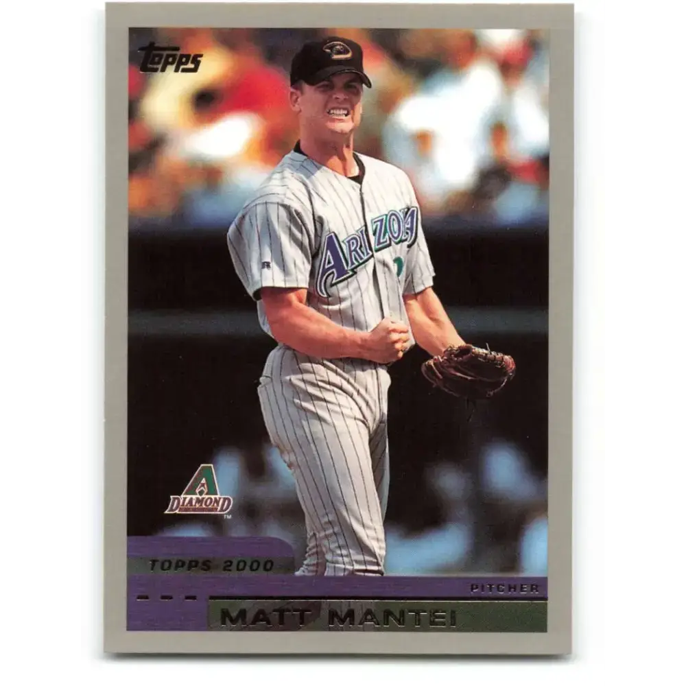 2000 Topps #320 Matt Mantei EX Excellent Arizona Diamondbacks Baseball Card - Baseball Card Single