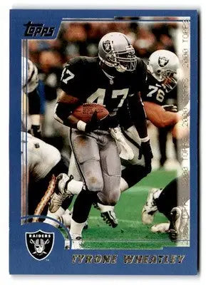 2000 Topps #320 Tyrone Wheatley - Football Card Single