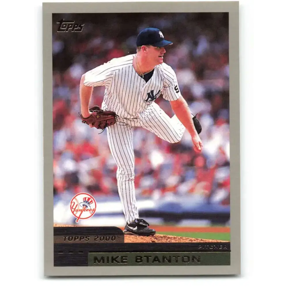 2000 Topps #324 Mike Stanton EX Excellent New York Yankees Baseball Card - Baseball Card Single
