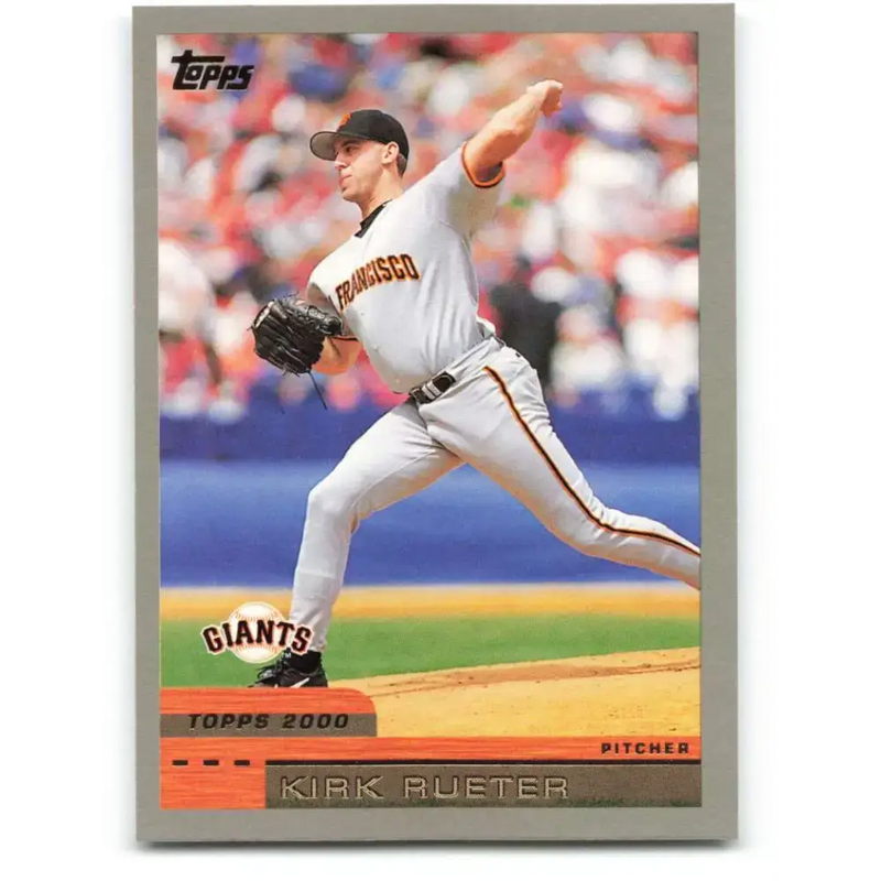 2000 Topps #325 Kirk Rueter EX Excellent San Francisco Giants Baseball Card - Baseball Card Single