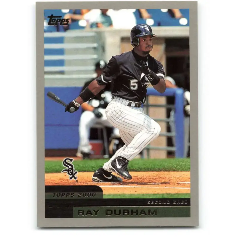 2000 Topps #329 Ray Durham EX Excellent Chicago White Sox Baseball Card - Baseball Card Single