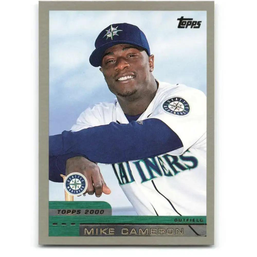 2000 Topps #335 Mike Cameron EX Excellent Seattle Mariners Baseball Card - Baseball Card Single