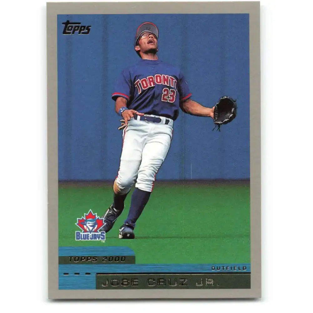 2000 Topps #350 Jose Cruz Jr. EX Excellent Toronto Blue Jays Baseball Card - Baseball Card Single