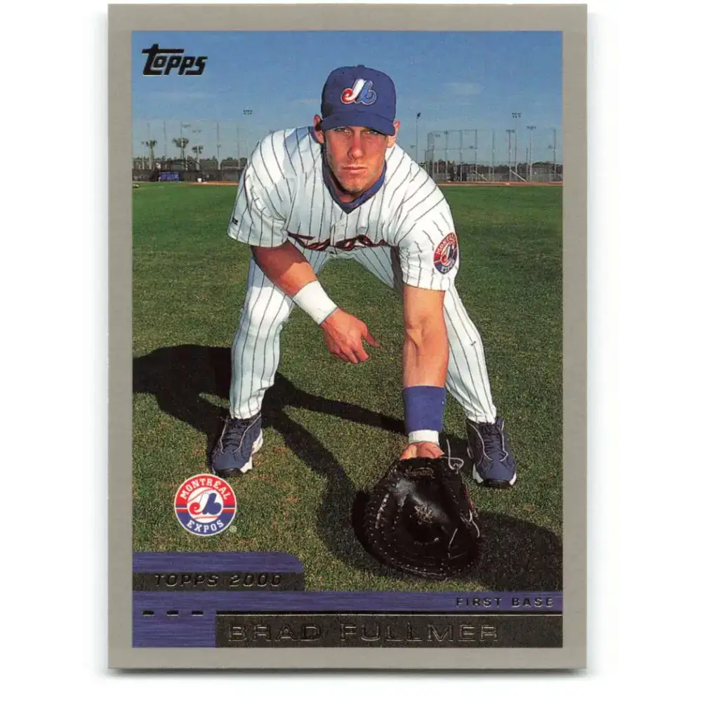 2000 Topps #354 Brad Fullmer EX Excellent Montreal Expos Baseball Card - Baseball Card Single
