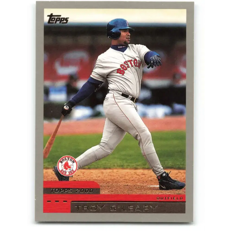 2000 Topps #356 Troy O’Leary EX Excellent Boston Red Sox Baseball Card - Baseball Card Single