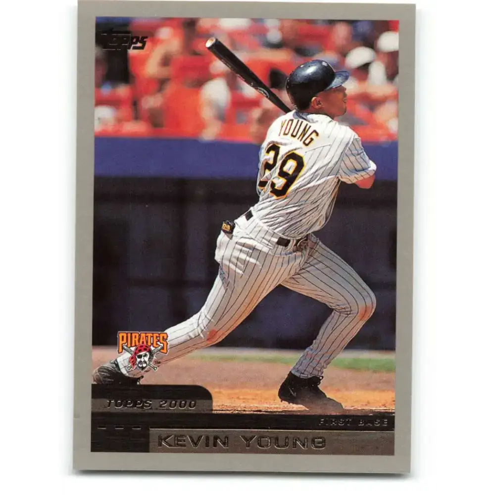 2000 Topps #358 Kevin Young EX Excellent Pittsburgh Pirates Baseball Card - Baseball Card Single