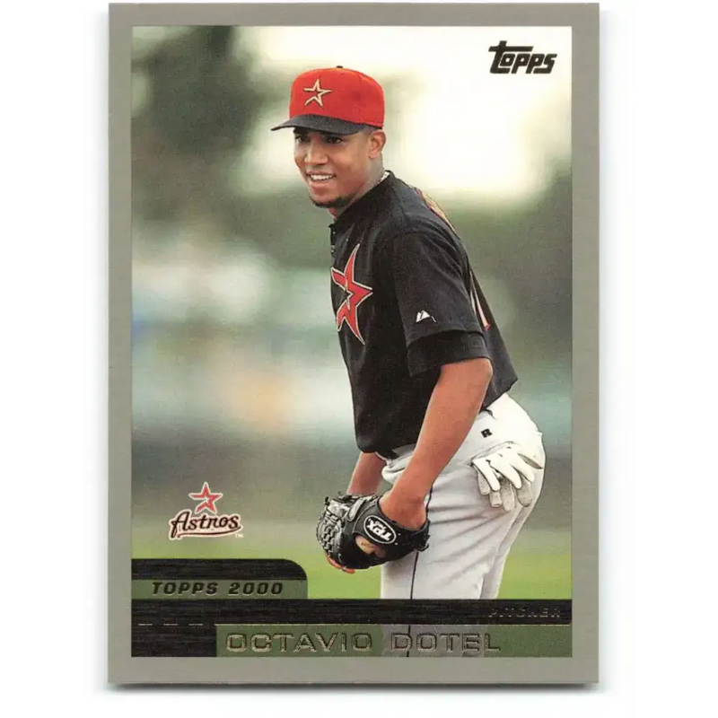 2000 Topps #362 Octavio Dotel EX Excellent Houston Astros Baseball Card - Baseball Card Single