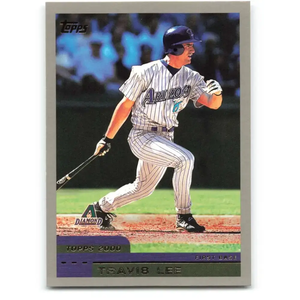 2000 Topps #377 Travis Lee EX Excellent Arizona Diamondbacks Baseball Card - Baseball Card Single