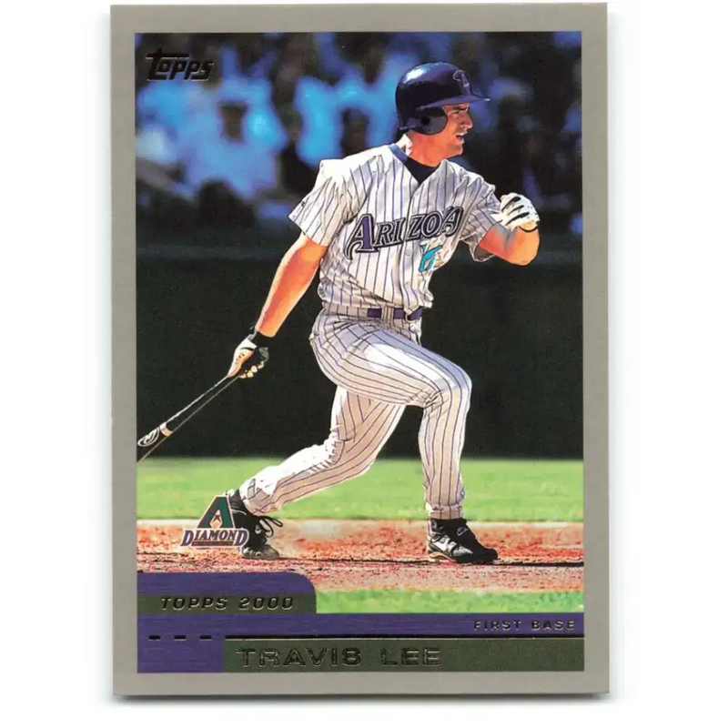 2000 Topps #377 Travis Lee EX Excellent Arizona Diamondbacks Baseball Card - Baseball Card Single