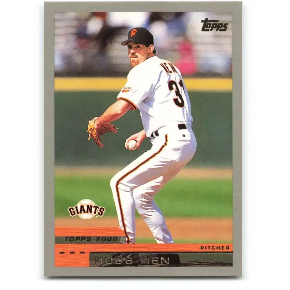 2000 Topps #385 Robb Nen EX Excellent San Francisco Giants Baseball Card - Baseball Card Single