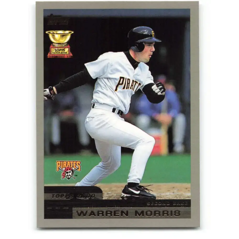2000 Topps #39 Warren Morris EX Excellent Pittsburgh Pirates Baseball Card - Baseball Card Single