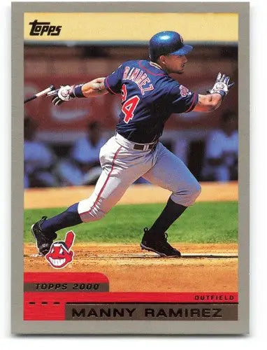 2000 Topps #398 Manny Ramirez NM-MT Indians ID:81221 - Baseball Card Single