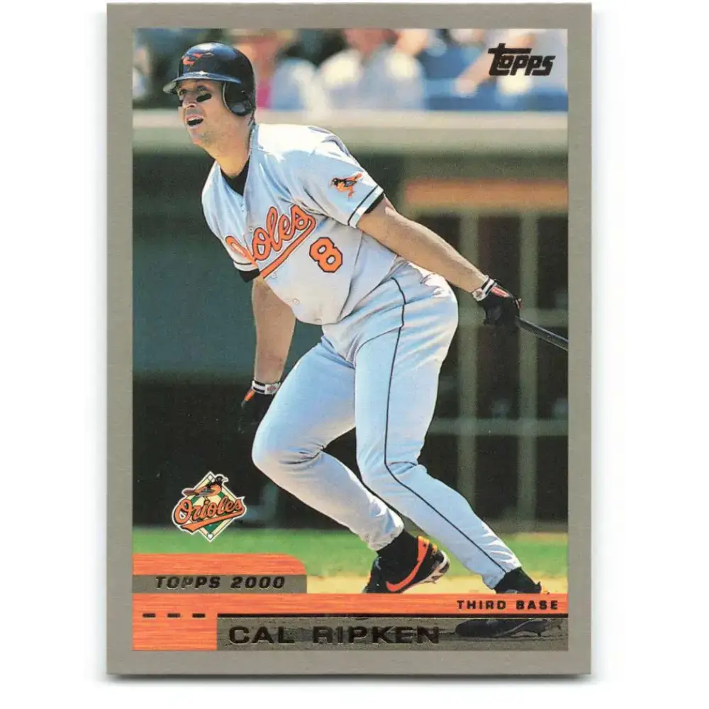 2000 Topps #4 Cal Ripken Jr. EX Excellent Baltimore Orioles Baseball Card - Baseball Card Single
