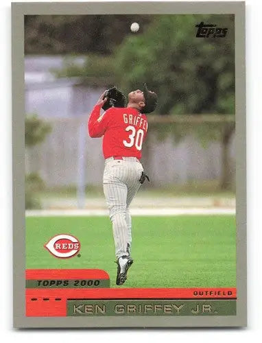 2000 Topps #400 Ken Griffey Jr. NM Near Mint Reds ID:83465 - Baseball Card Single