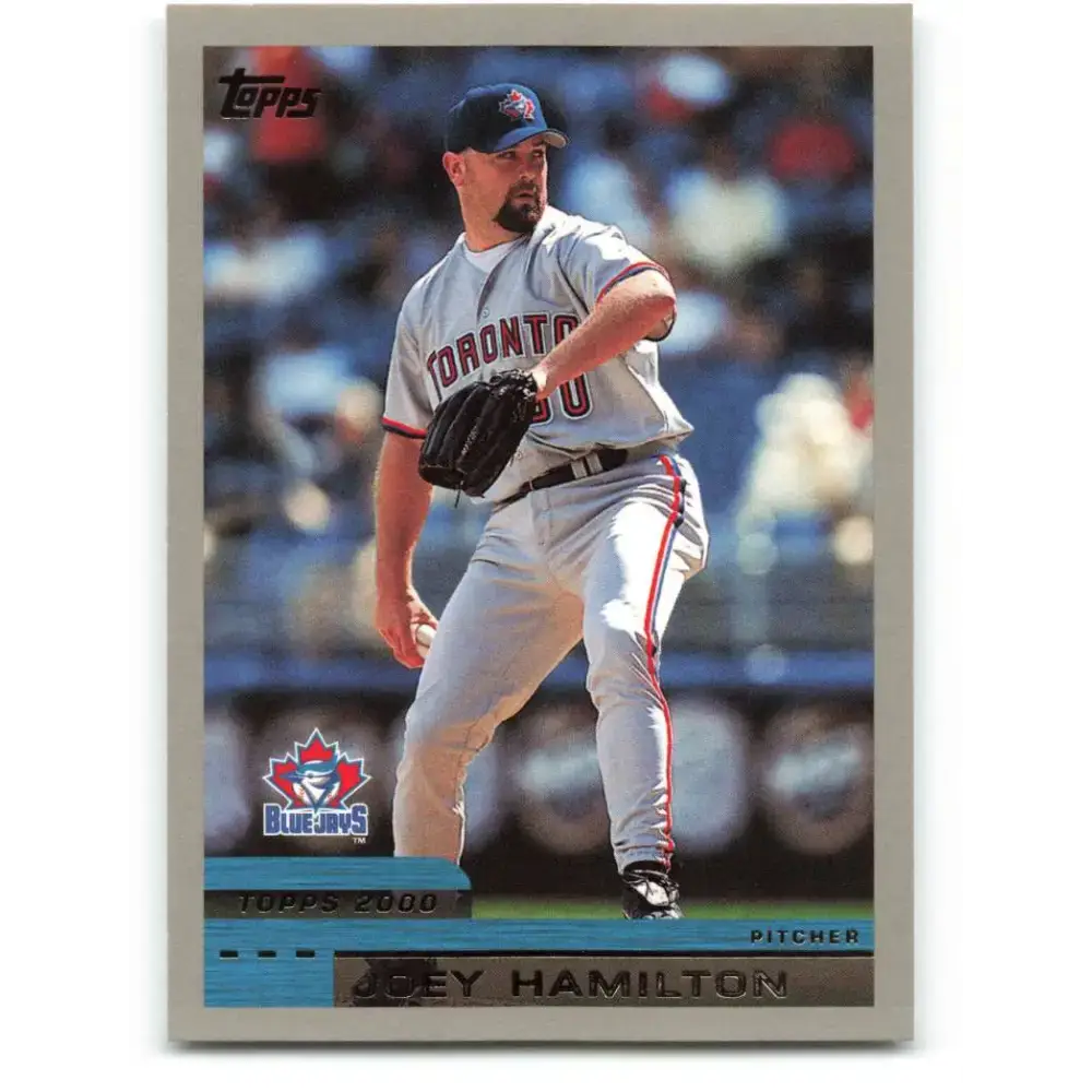 2000 Topps #402 Joey Hamilton EX Excellent Toronto Blue Jays Baseball Card - Baseball Card Single