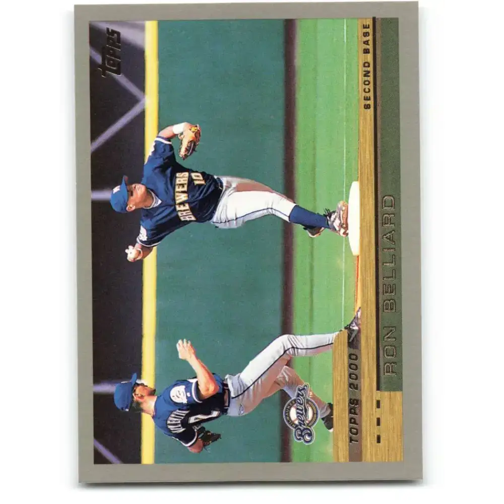 2000 Topps #414 Ronnie Belliard EX Excellent Milwaukee Brewers Baseball Card - Baseball Card Single