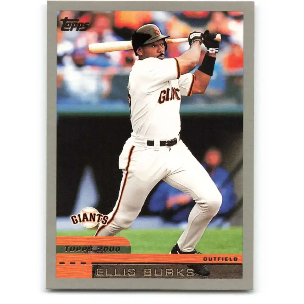 2000 Topps #415 Ellis Burks EX Excellent San Francisco Giants Baseball Card - Baseball Card Single