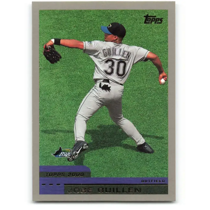 2000 Topps #426 Jose Guillen EX Excellent Tampa Bay Devil Rays Baseball Card - Baseball Card Single