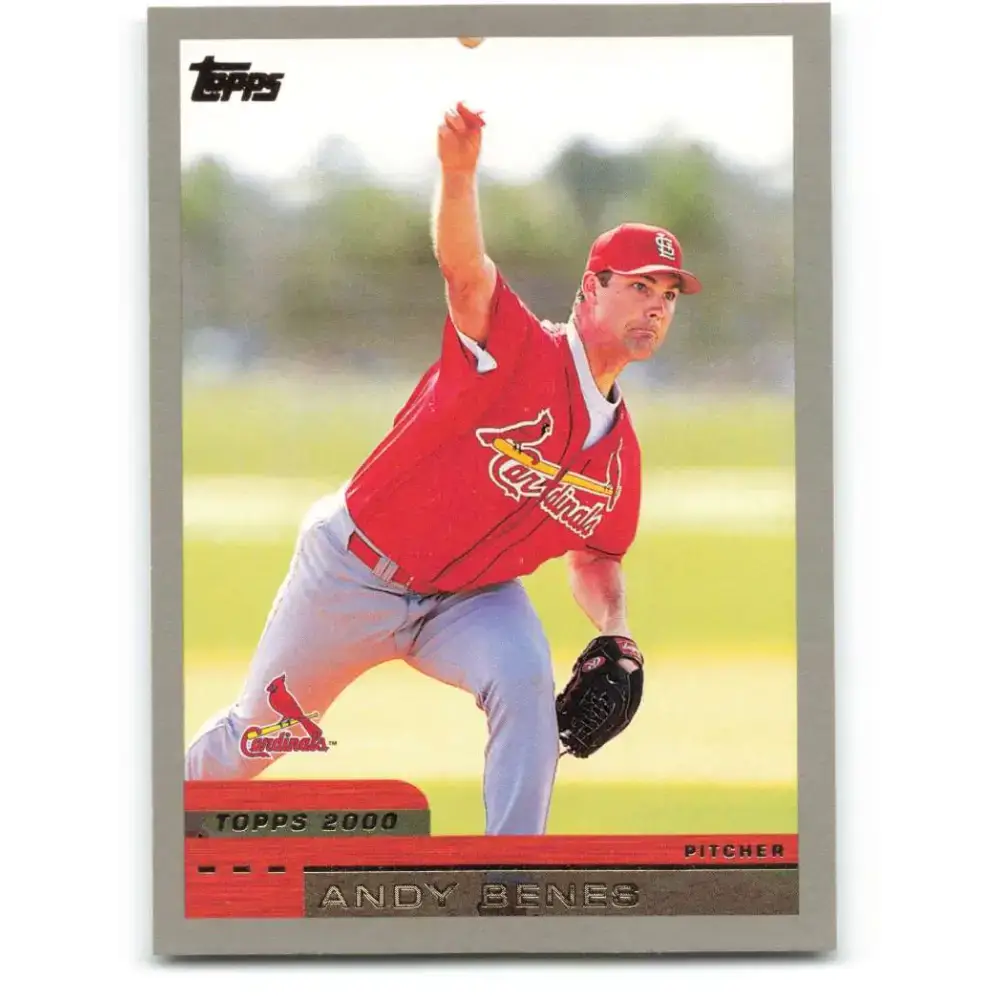 2000 Topps #428 Andy Benes EX Excellent St. Louis Cardinals Baseball Card - Baseball Card Single
