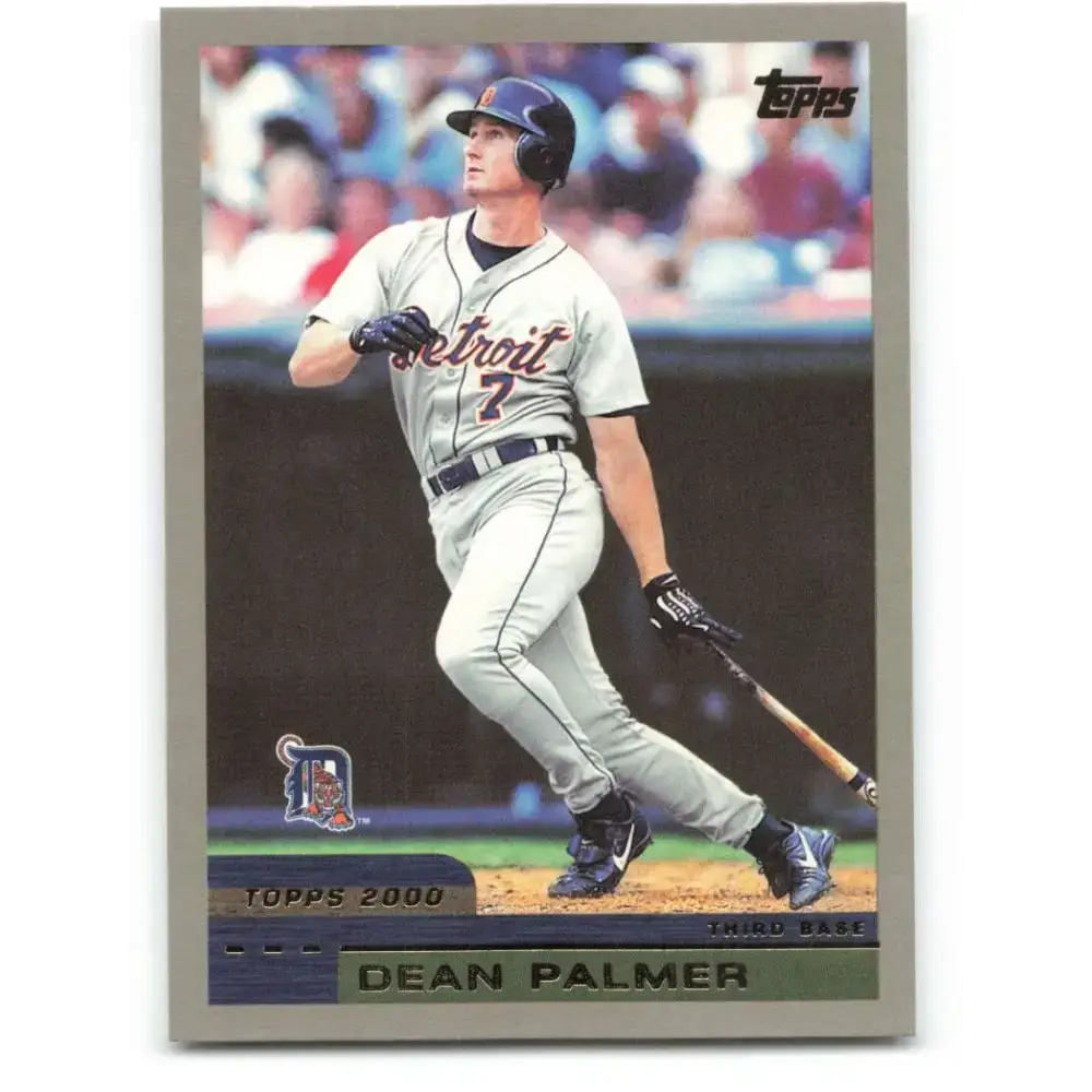 2000 Topps #43 Dean Palmer EX Excellent Detroit Tigers Baseball Card - Baseball Card Single