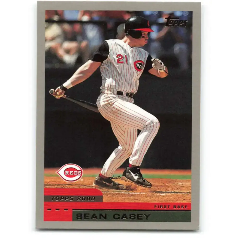 2000 Topps #430 Sean Casey EX Excellent Cincinnati Reds Baseball Card - Baseball Card Single