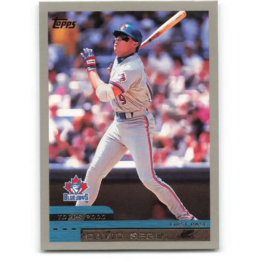 2000 Topps #433 David Segui EX Excellent Toronto Blue Jays Baseball Card