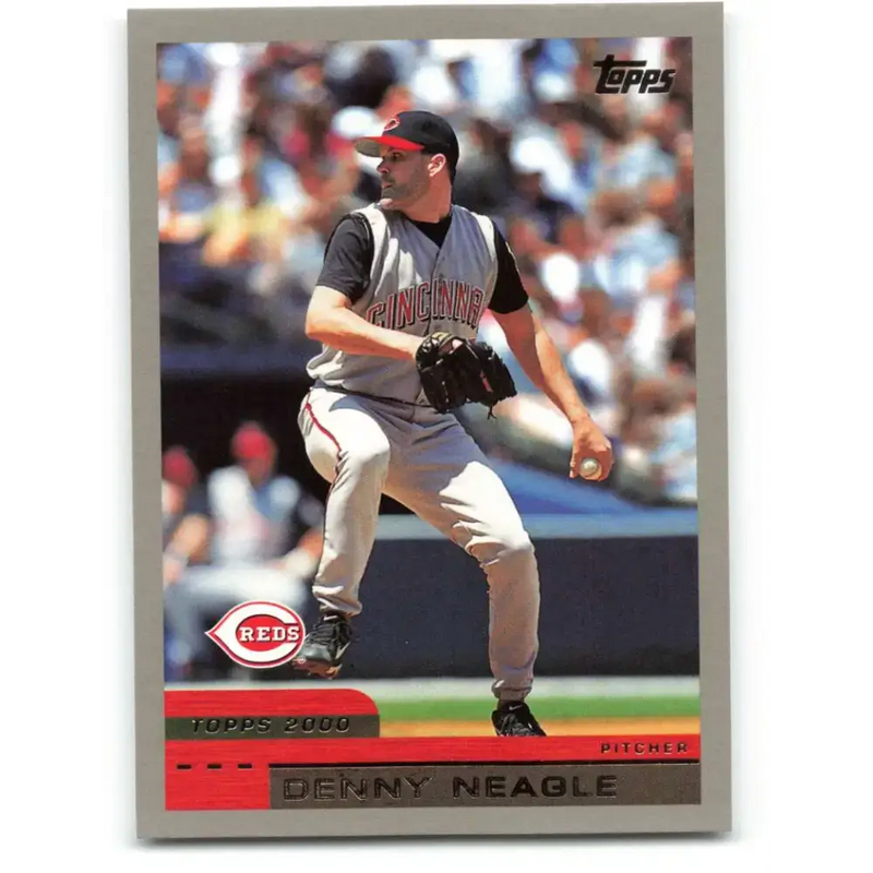 2000 Topps #436 Denny Neagle EX Excellent Cincinnati Reds Baseball Card - Baseball Card Single