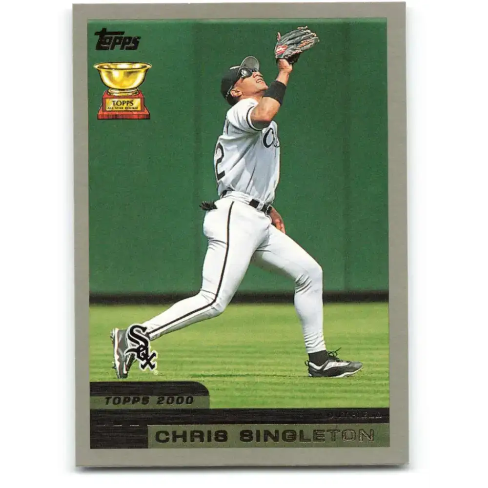 2000 Topps #438 Chris Singleton EX Excellent Chicago White Sox Baseball Card - Baseball Card Single