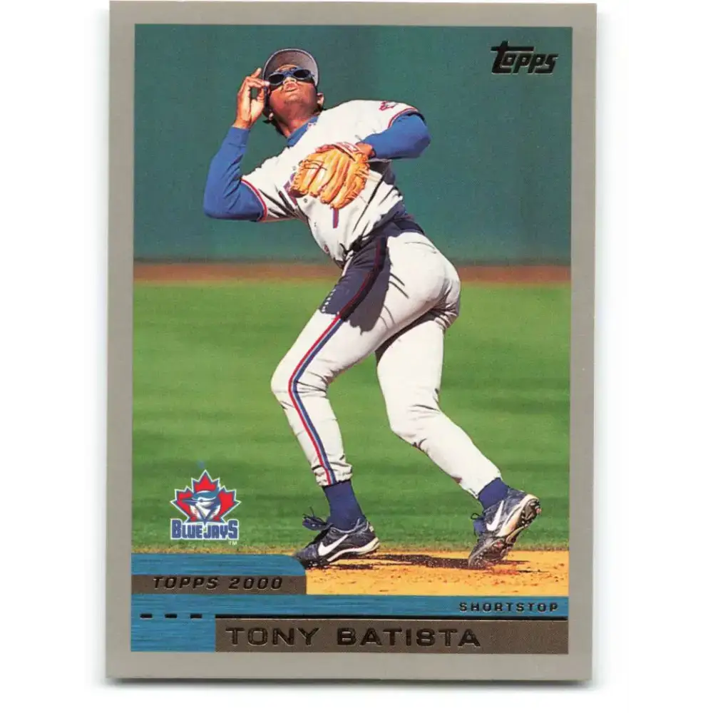 2000 Topps #439 Tony Batista EX Excellent Toronto Blue Jays Baseball Card - Baseball Card Single