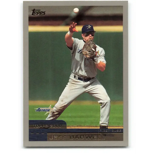 2000 Topps #45 Jeff Bagwell EX Excellent Houston Astros Baseball Card
