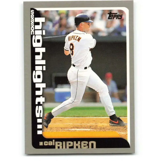 2000 Topps #457 Cal Ripken Jr. EX Excellent Baltimore Orioles Baseball Card - Baseball Card Single