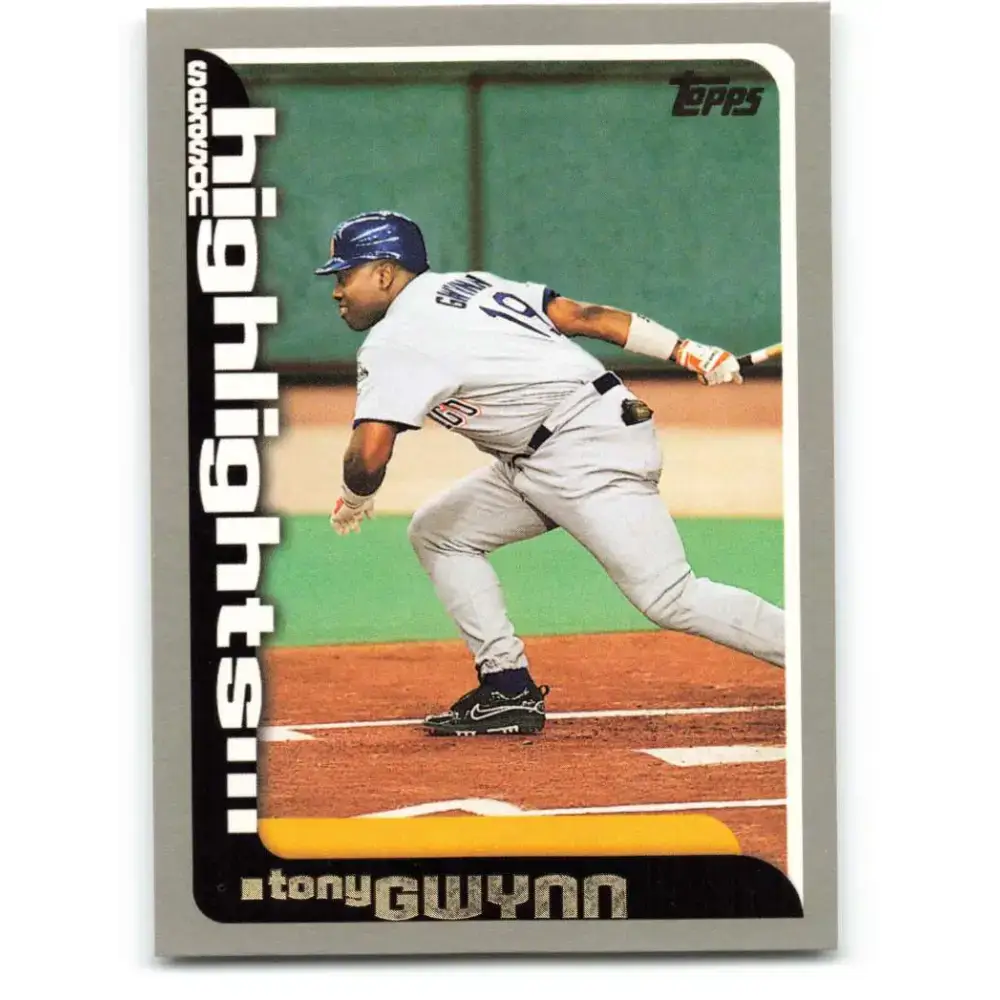 2000 Topps #459 Tony Gwynn EX Excellent San Diego Padres Baseball Card - Baseball Card Single