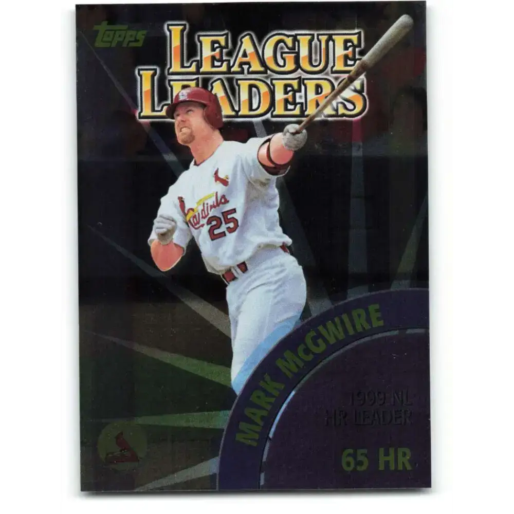 2000 Topps #462 Mark McGwire/Ken Griffey Jr. EX Excellent Seattle Mariners/St. Louis Cardinals Baseball Card