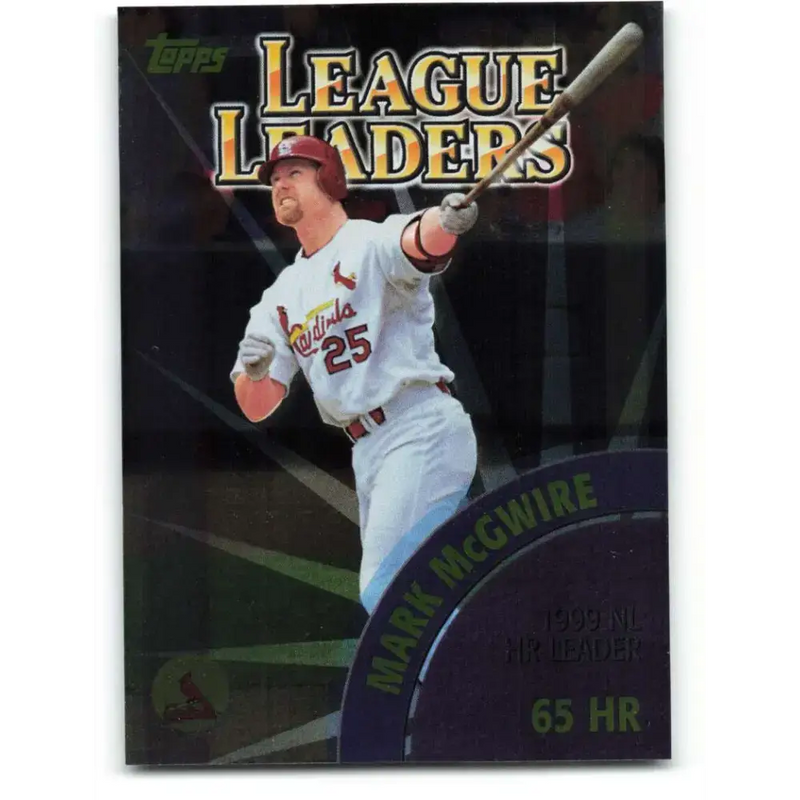 2000 Topps #462 Mark McGwire/Ken Griffey Jr. EX Excellent Seattle Mariners/St. Louis Cardinals Baseball Card