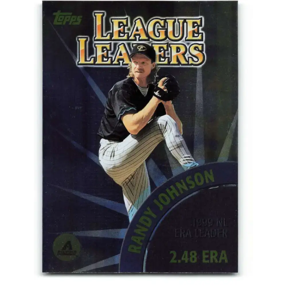 2000 Topps #464 Randy Johnson/Pedro Martinez EX Excellent Boston Red Sox/Arizona Diamondbacks Baseball Card - Baseball