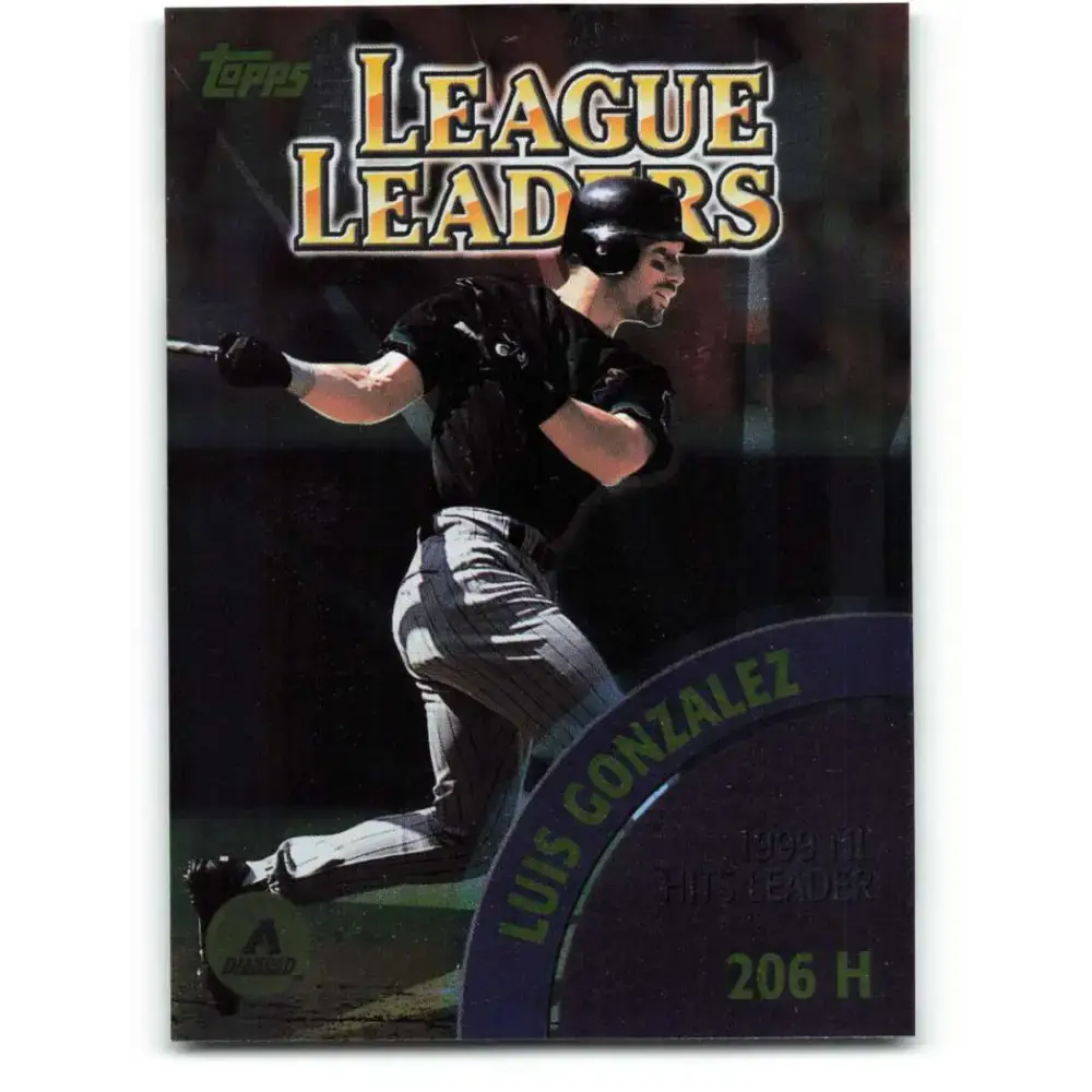 2000 Topps #466 Luis Gonzalez/Derek Jeter EX Excellent New York Yankees/Arizona Diamondbacks Baseball Card - Baseball