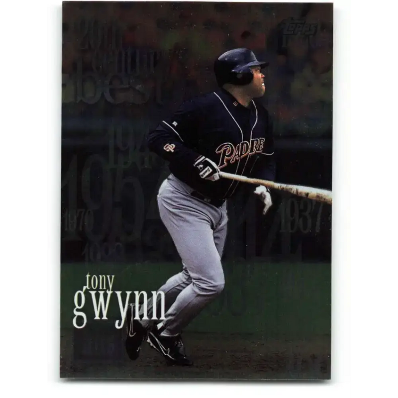 2000 Topps #468 Tony Gwynn EX Excellent San Diego Padres Baseball Card - Baseball Card Single