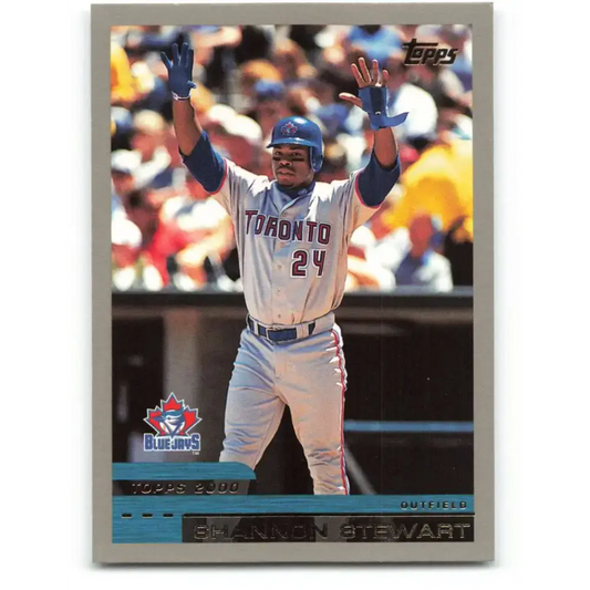 2000 Topps #47 Shannon Stewart EX Excellent Toronto Blue Jays Baseball Card