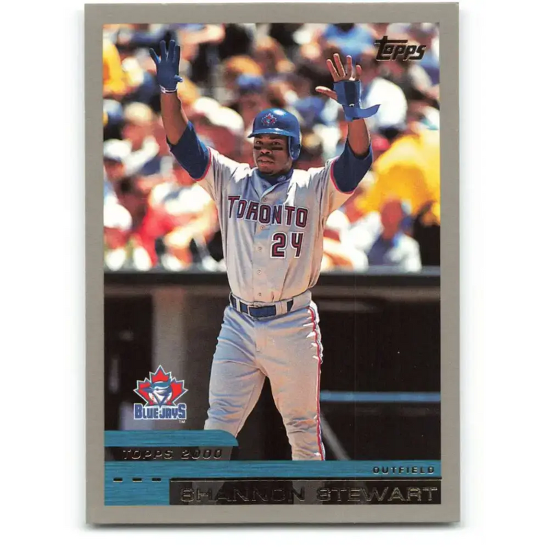 2000 Topps #47 Shannon Stewart EX Excellent Toronto Blue Jays Baseball Card - Baseball Card Single