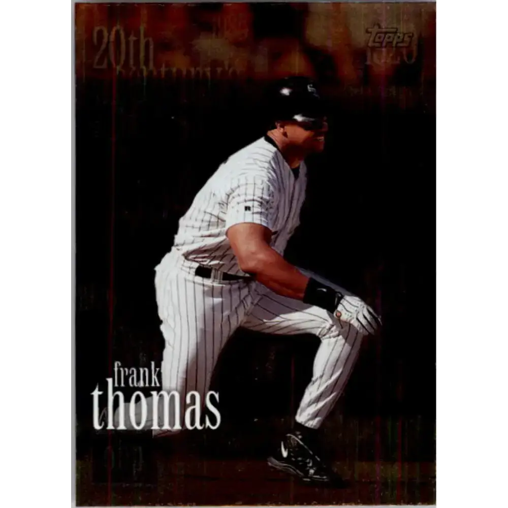 2000 Topps #470 Frank Thomas EX Excellent Chicago White Sox Baseball Card - Baseball Card Single