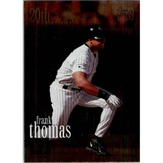 2000 Topps #470 Frank Thomas EX Excellent Chicago White Sox Baseball Card - Baseball Card Single