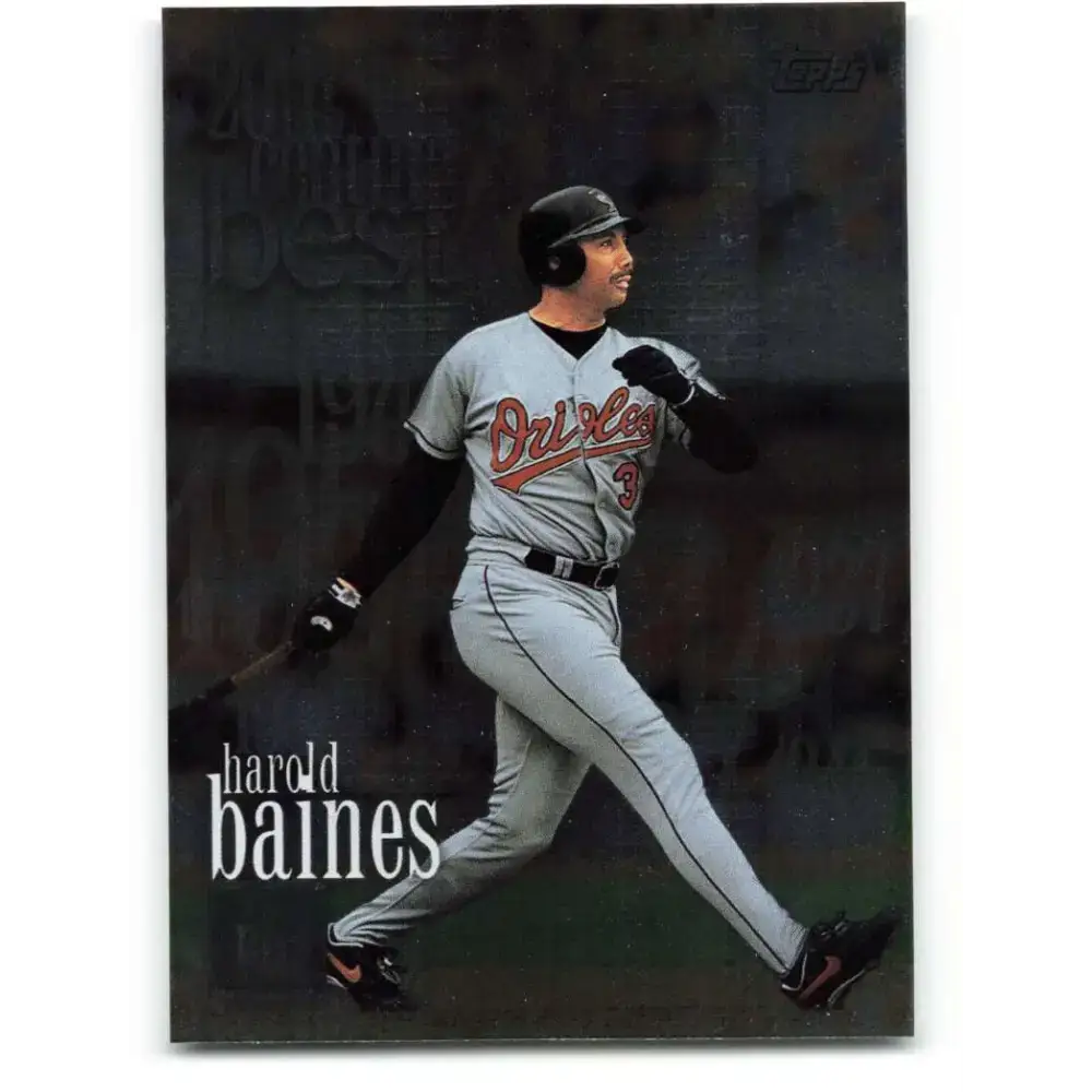 2000 Topps #471 Harold Baines EX Excellent Baltimore Orioles Baseball Card - Baseball Card Single