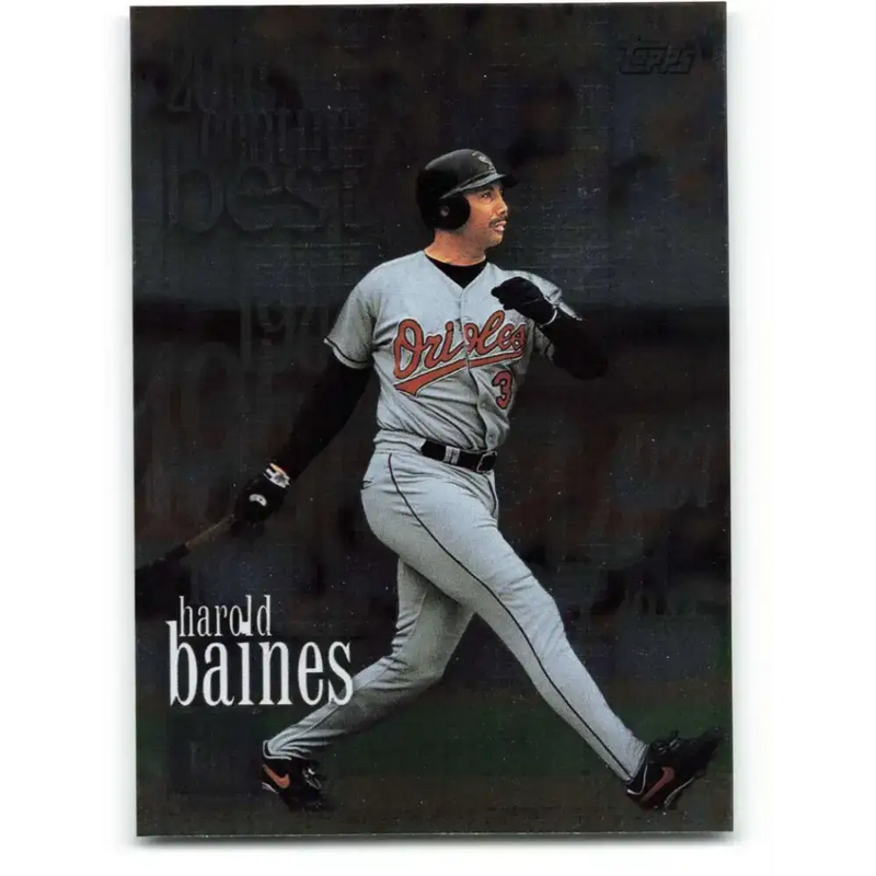 2000 Topps #471 Harold Baines EX Excellent Baltimore Orioles Baseball Card - Baseball Card Single