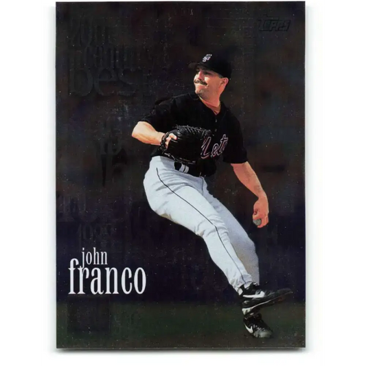 2000 Topps #473 John Franco EX Excellent New York Mets Baseball Card - Baseball Card Single
