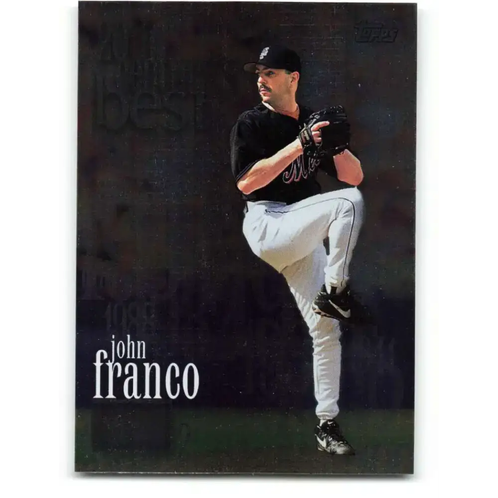 2000 Topps #474 John Franco EX Excellent New York Mets Baseball Card - Baseball Card Single