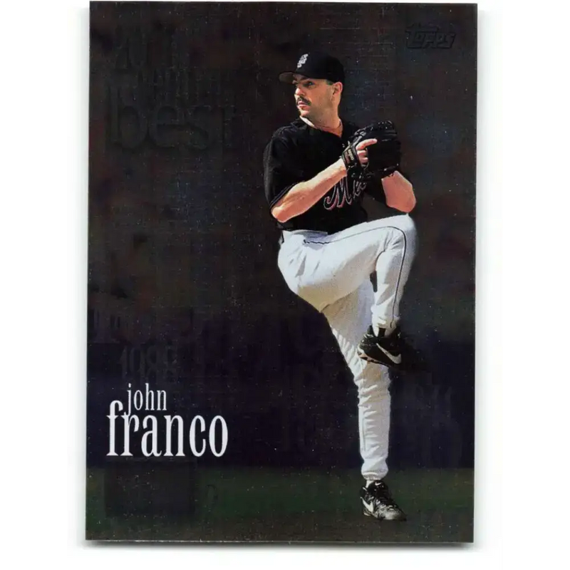 2000 Topps #474 John Franco EX Excellent New York Mets Baseball Card - Baseball Card Single