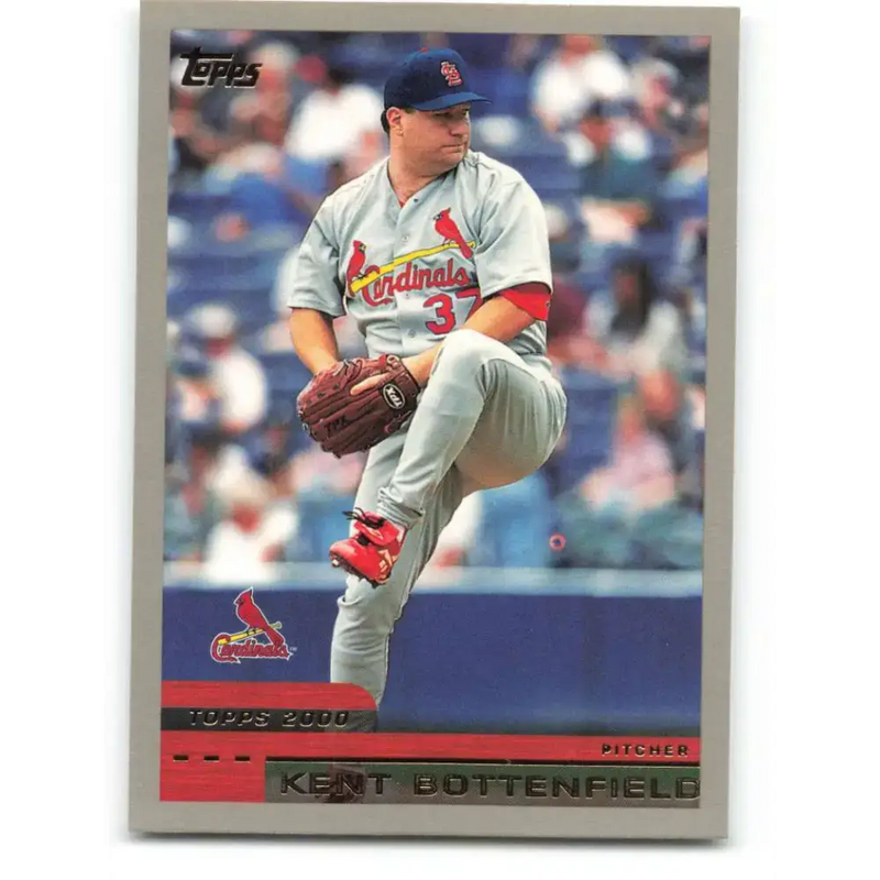 2000 Topps #48 Kent Bottenfield EX Excellent St. Louis Cardinals Baseball Card - Baseball Card Single