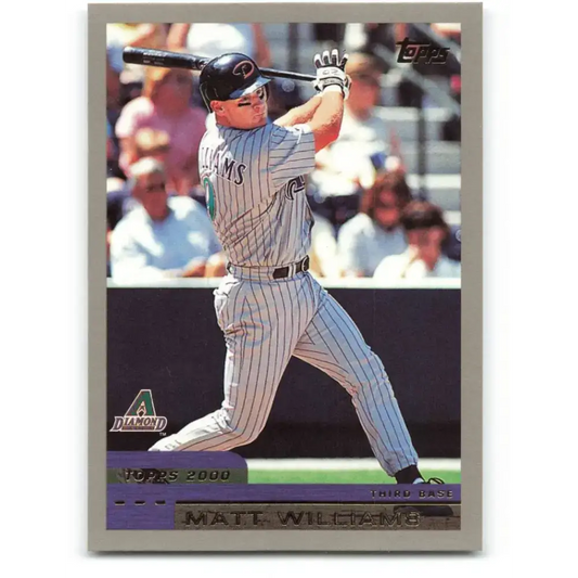 2000 Topps #5 Matt Williams EX Excellent Arizona Diamondbacks Baseball Card